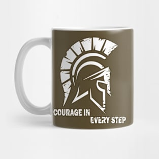Courage in every step Mug